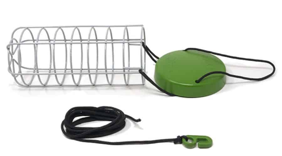 Omlet caddi treat feeder what you get - feeder and extra hanging cord